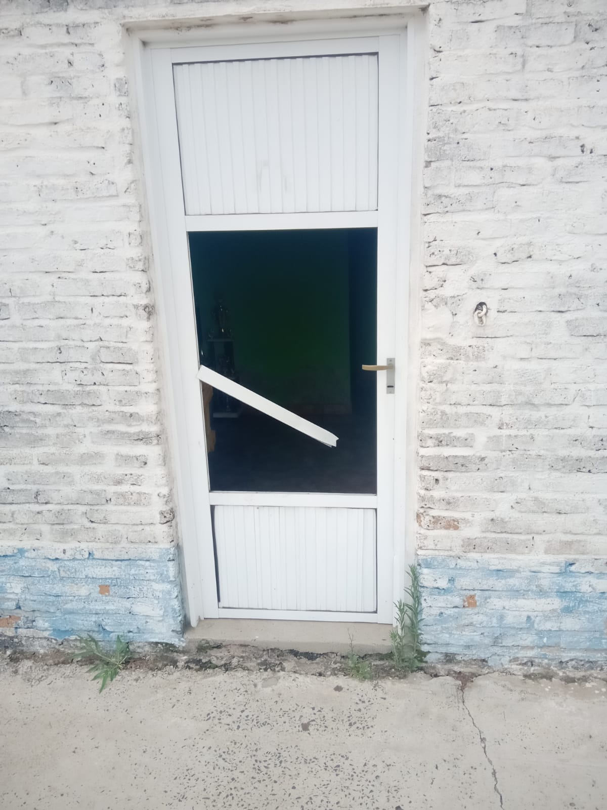 Vandalismo durante el fin de semana