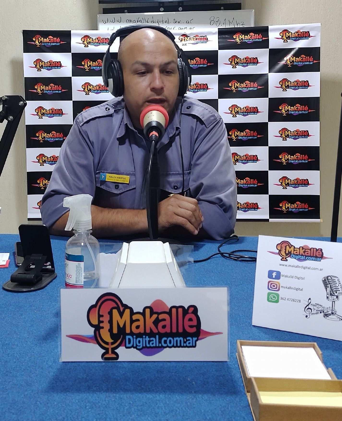 Entrevista al SubComisario Roberto Peralta