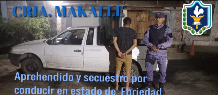 Conductor alcoholizado detenido 