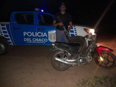 Recuperan moto sustraída a una docente en nuestra localidad.