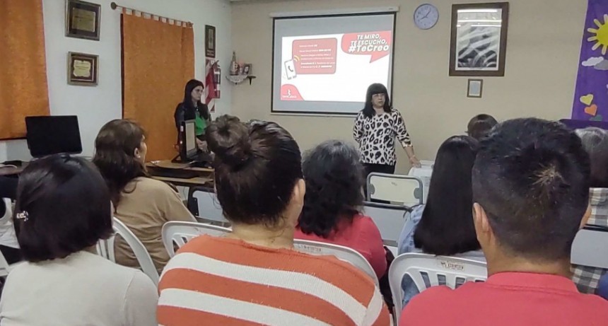 Se llevó a cabo una charla a cerca de abuso sexual infantil denominada 