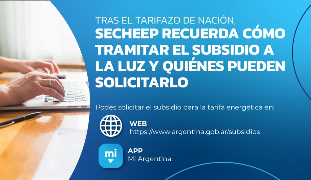 SECHEEP: Tarifazo de Nación