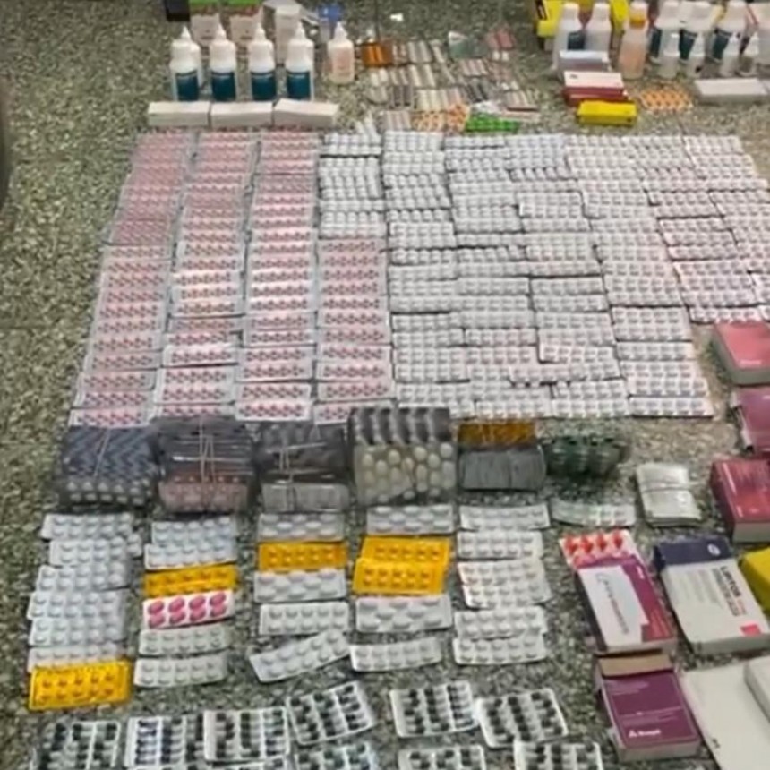 Policía de la provincia secuestró medicamentos de Salud Pública que era comercializada en Resistencia