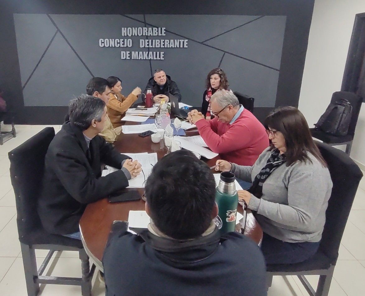 Nueva sesión del Concejo Deliberante de Makallé