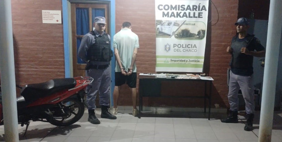 Detenido en la Fiesta de la estudiantina por narcomenudeo en Makallé