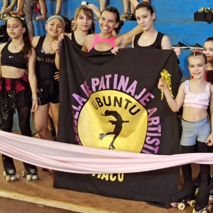 La Escuela de Patinaje Artístico Ubuntu de Makallé despide el año con una “Muestra coreográfica” 